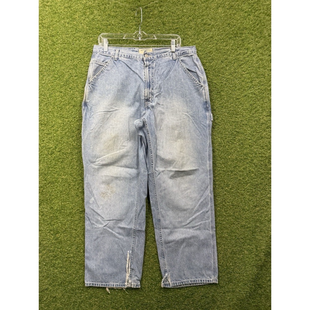Vintage American Eagle Carpenter Jeans Mens 32x29 Baggy Skater y2k Workwear